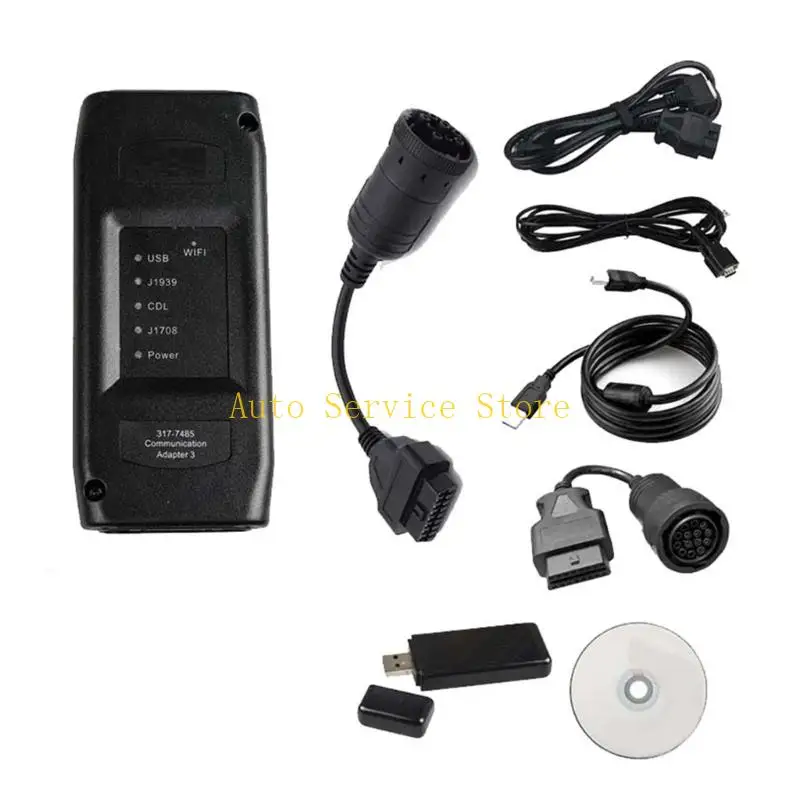 462A 2019C Software Truck Diagnostic Wireless Data Analysis Over 5000 Fault Code Compatibility Suitable for Excavator