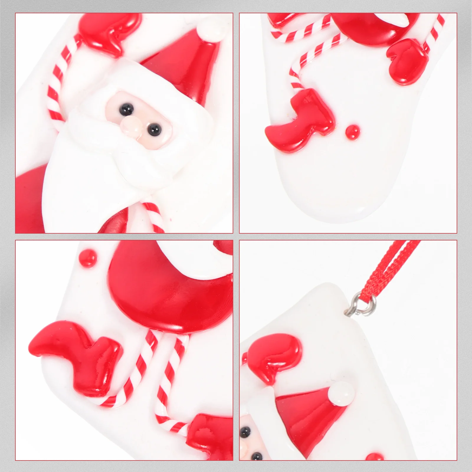 

2Pcs Christmas Tree Hanging Pendants Xmas Decorations Party Scene Layout Tree Hanging Ornaments Xmas Home Decor