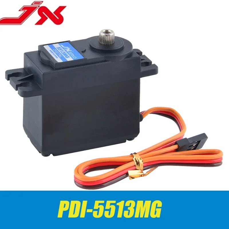 JX Servo PDI-5513MG 13kg Metal Gear High Torque Standard Digital Servo For 1/10 1/18 RC Models RC CAR, Track.Airplane