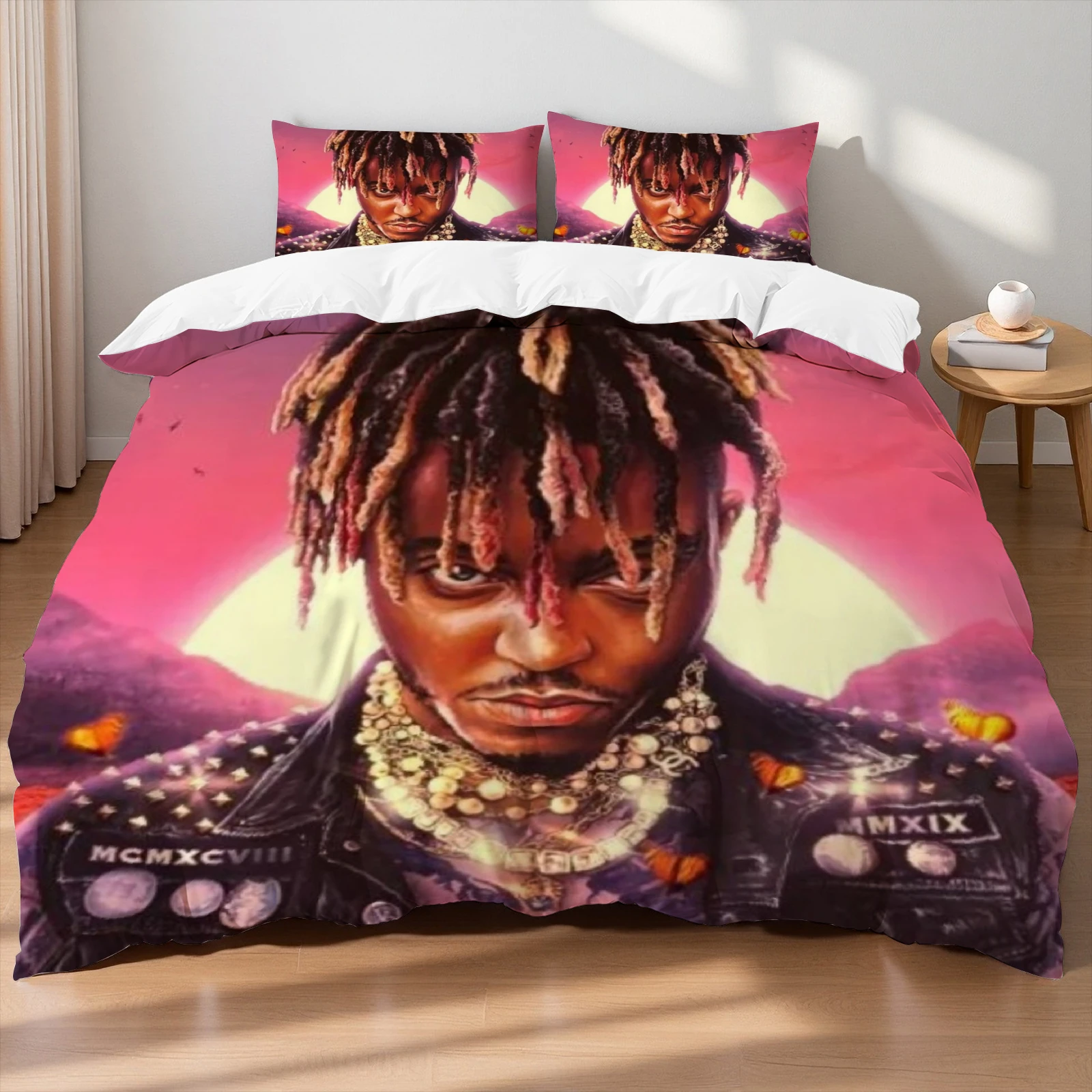 Legends Never Die-Juice Wrld 3D Bedding Sets Print Duvet Cover Adults/ Children Single Queen Size Bed Birthday Gift Dropshipping