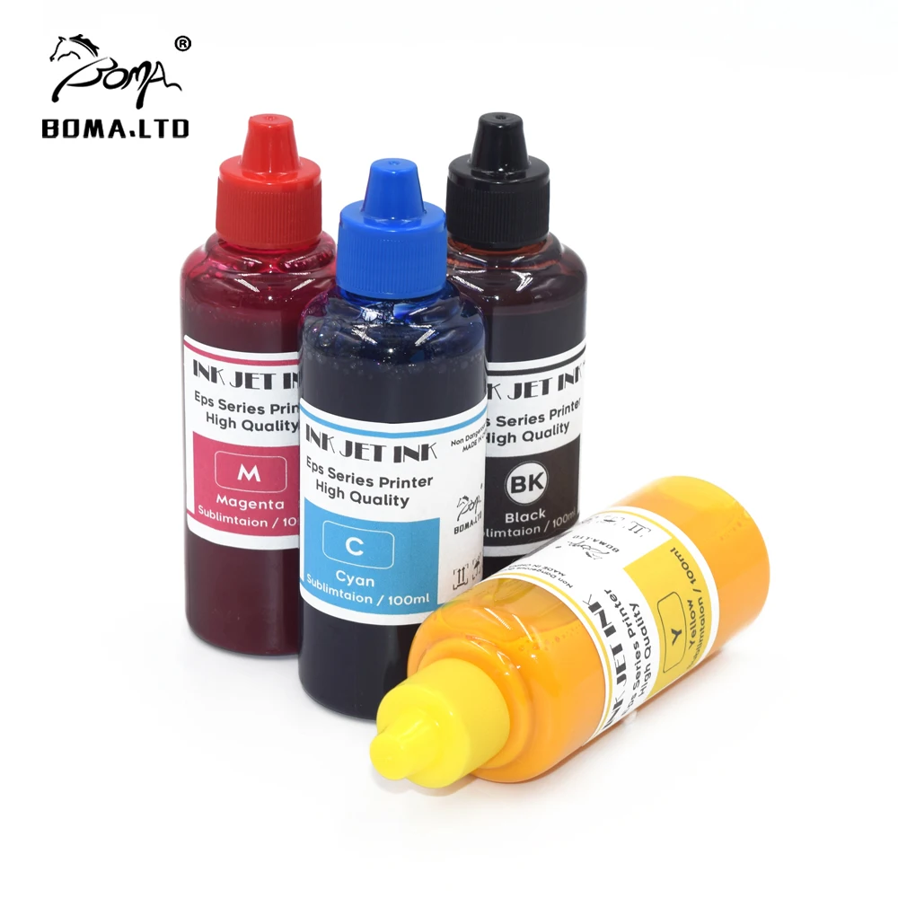 GC21 4*100ml Sublimation Printing Ink Refill Kit for Ricoh GX3050 GX3000 GX2050 GX7000 GX5050 GX2500 Printer
