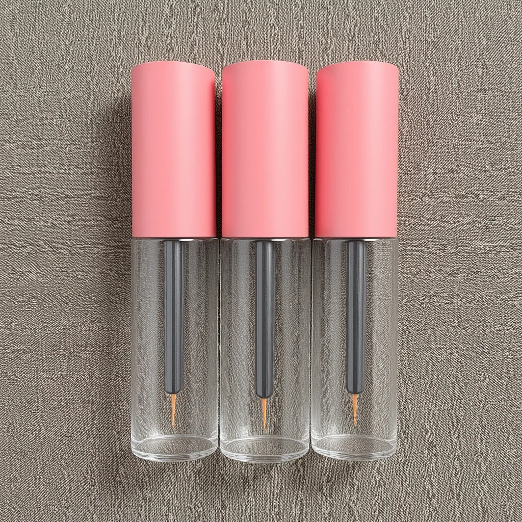 

5Pcs 10ml Refillable Eyeliner Container Leakproof Small Eyelash Extension Liquid Holder for Travel Eyeliner Tubes Empty