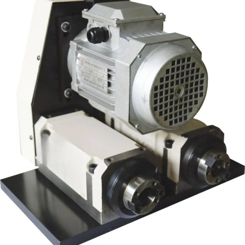

Multi-axis milling drilling and boring power head, single motor with multiple axes