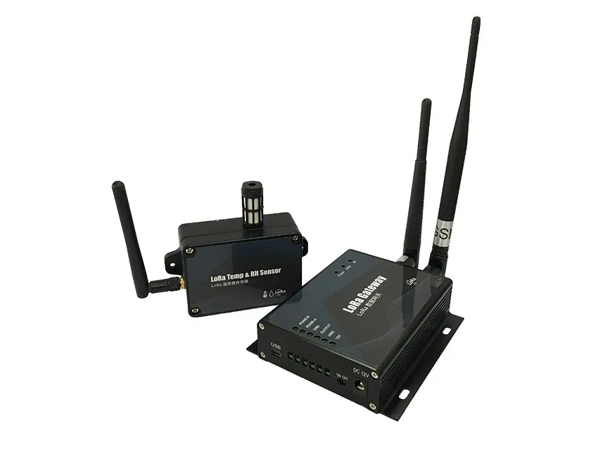 Long distance RFID reader  GPRS/RS485/Modbus - RTU external GSM/RF Antenna  wireless LoRa Gateway receiver