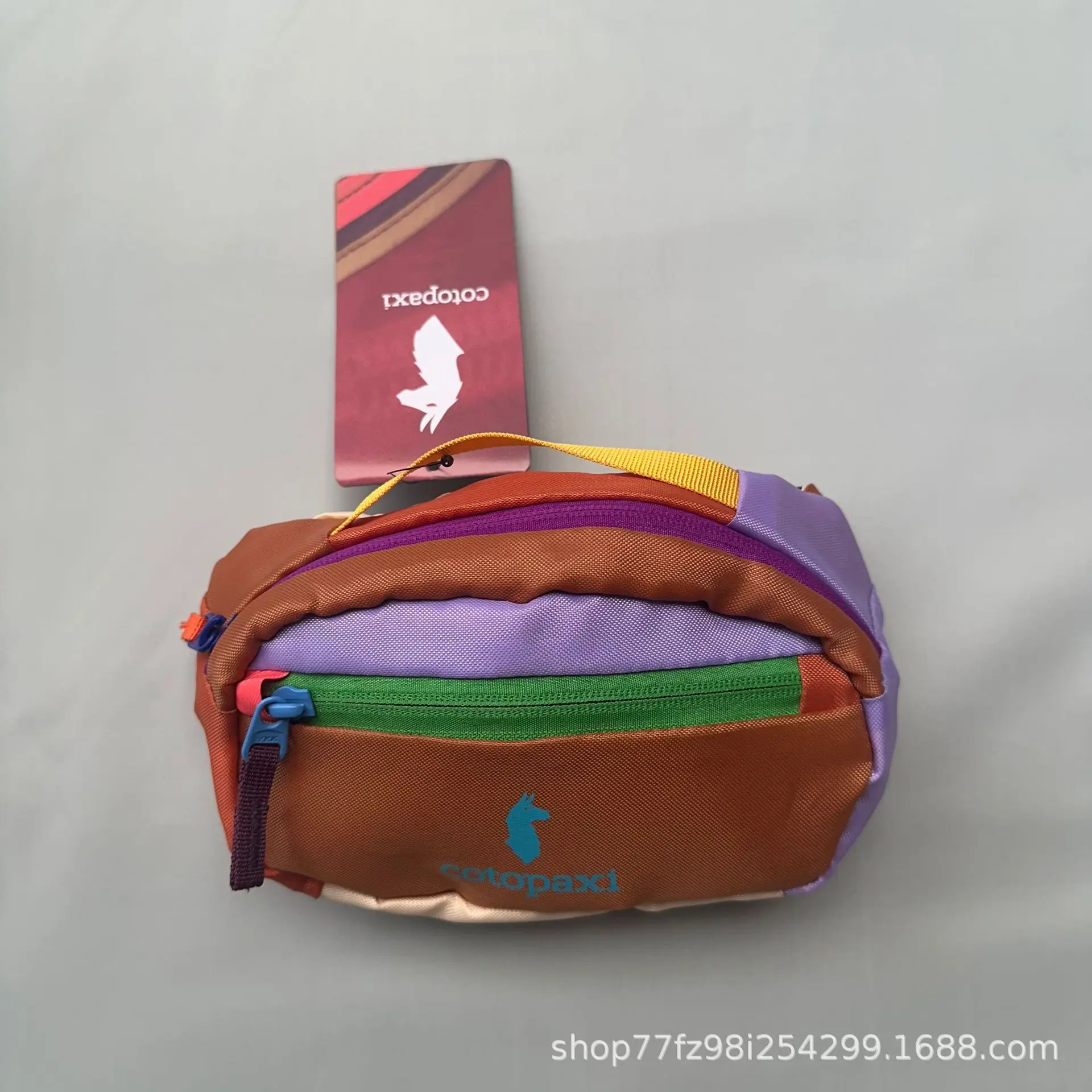 2025Cotopaxi alpaga 1,5L coloré à la mode dopamine judger sac de taille bandouliere