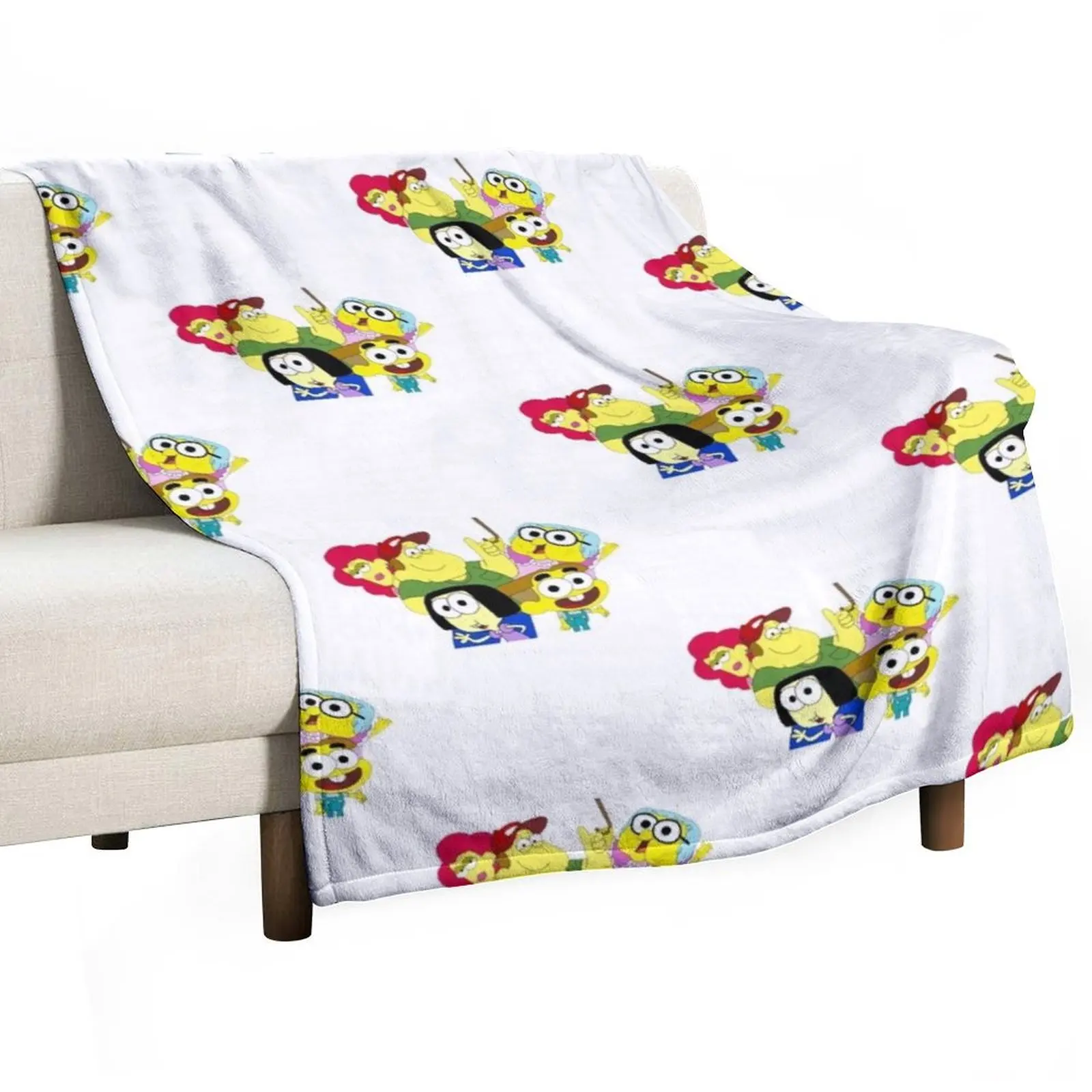 

Big city greens Throw Blanket Tourist Decorative Sofas Furrys Retros Blankets