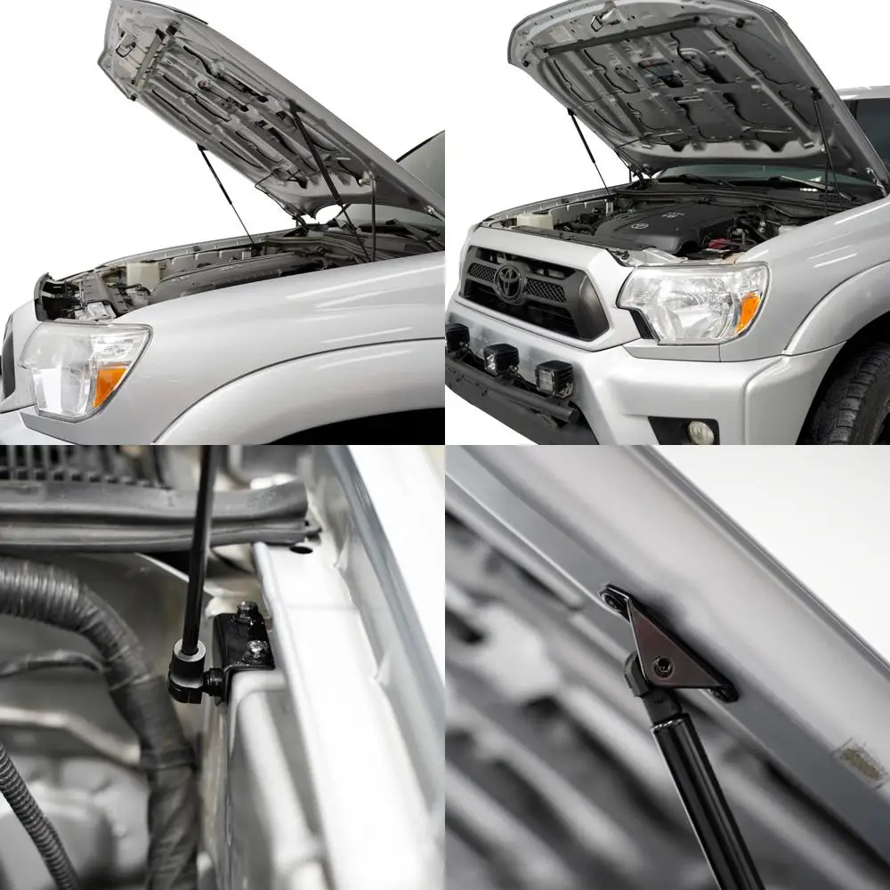 

21-27010-02 Система Quicklift Plus капота, совместимая с Toyota Tacoma 2005-2015 (все черные компоненты)