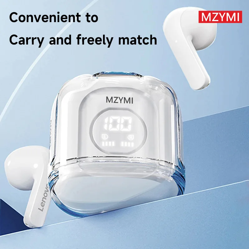 MZYMI Bluetooth 5.3 Earbuds XT65 TWS In Ear True Wireless Headphones Waterproof Sport Earphones With Microphone For Workout