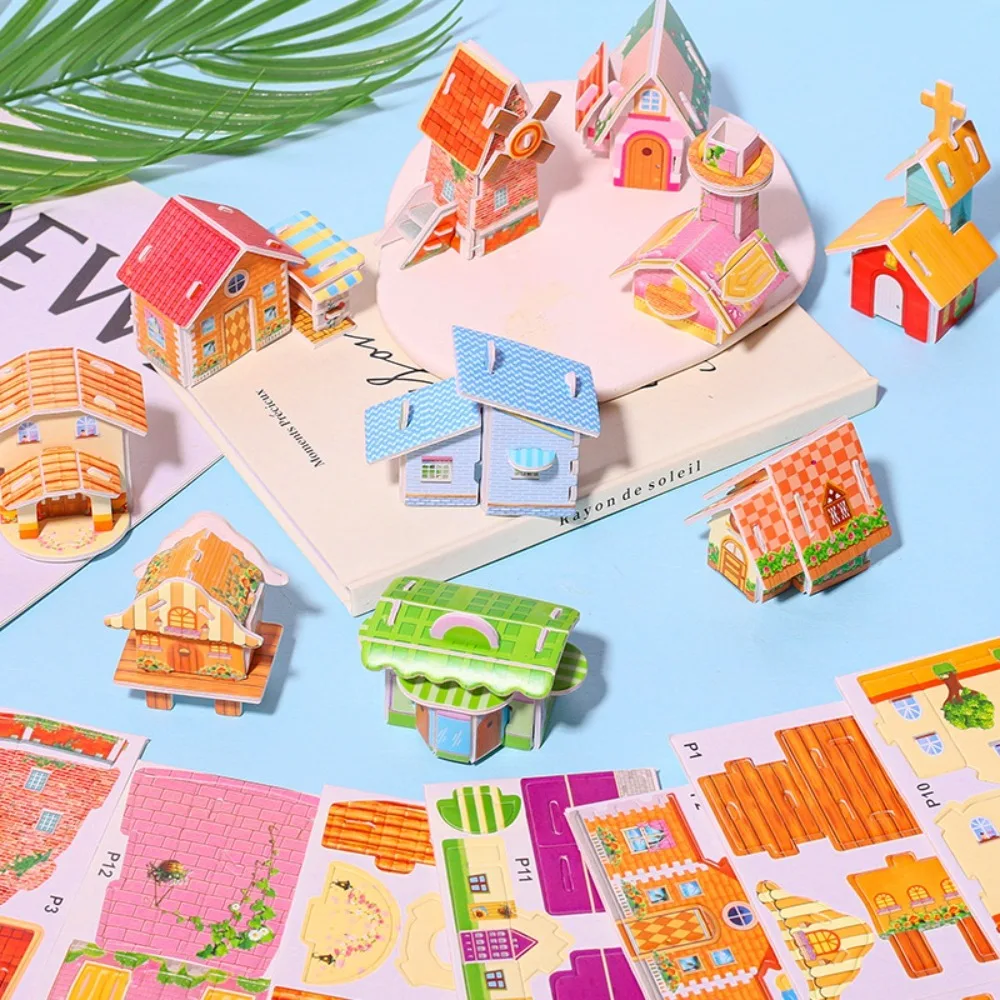 30-100 قطعة DIT تجميعها ثلاثي الأبعاد منزل الاطفال حفلة عيد ميلاد استحمام الطفل هدية بيناتا حشو رياض الأطفال مكافأة هدية حزمة #2