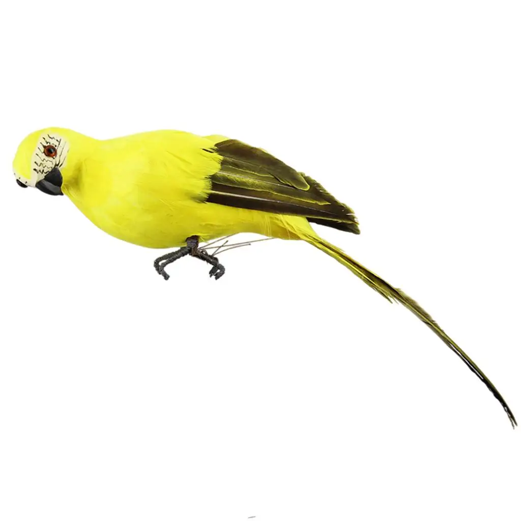 Simulation Parrot Statue Party Favors Housewarming Gifts Photography Props Fake