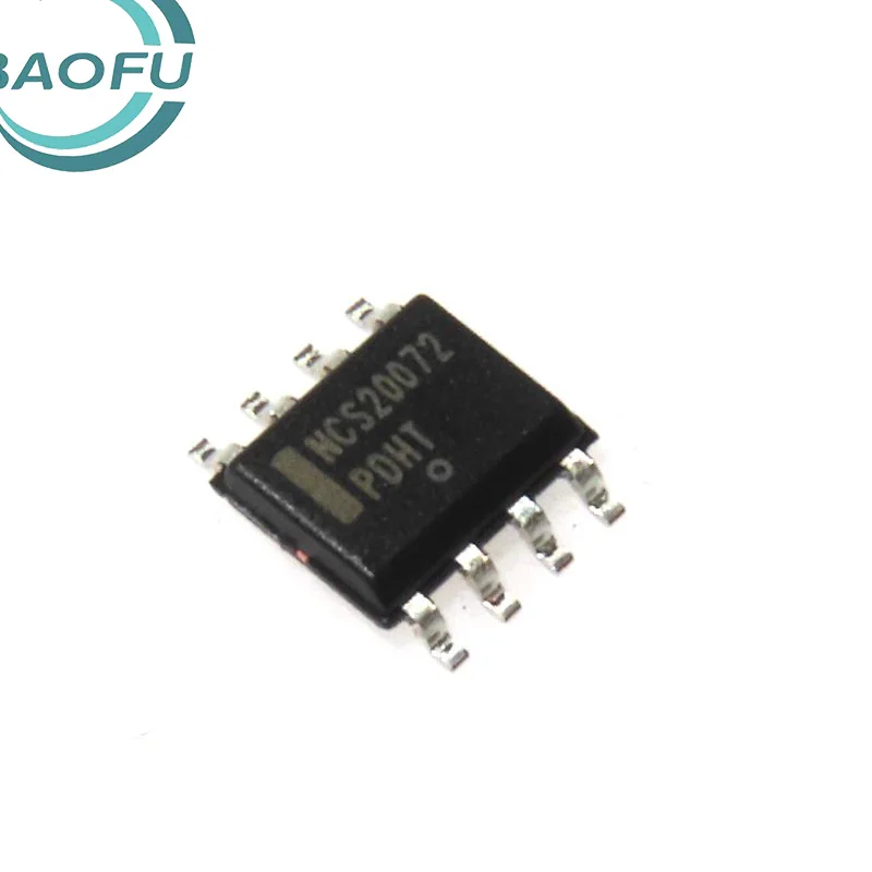 

Newly imported original NCS2072DR2G silk screen NCS2072 SOP-8 operational amplifier