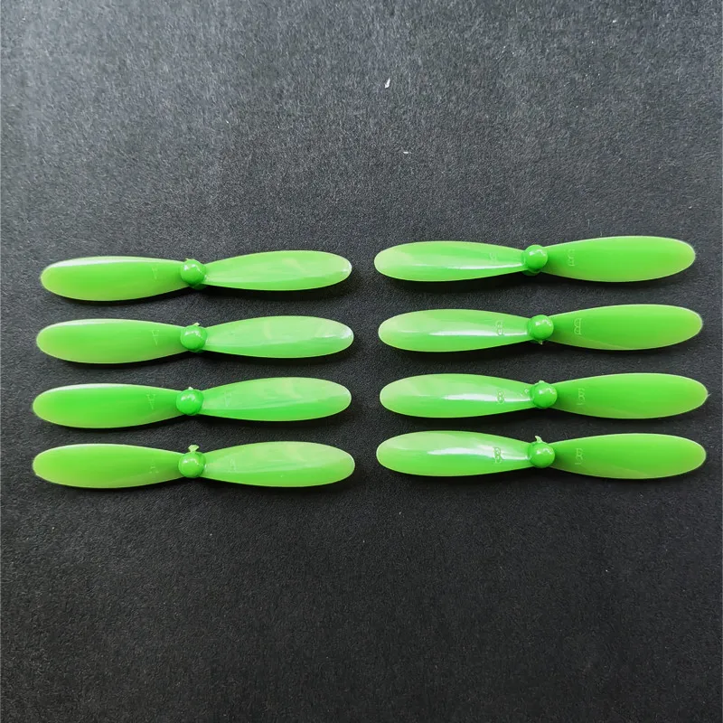 8PCS 1mm Shaft Propeller for DIY RC Airplane Quadcopter Drone Model CW CCW Plastic Prop Length 55mm