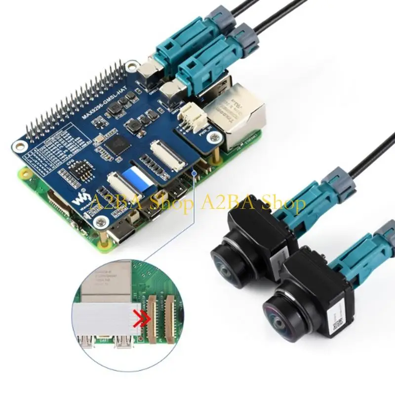 A2BA Low Power GMSL Camera Expansion Module For Simultaneous Double Camera Support In Autonomous Vehicles And Projects