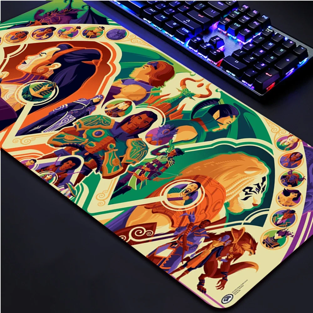 Mouse pad xxl Gamer M-Magic the Gathering Anime Mouse Pad Gaming Pc Accessories Rubber Mat Deskmat Mausepad Mat Keyboard Cabinet