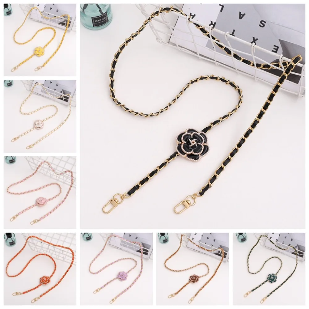 Moda anti-kayıp Metal deri cep telefon zinciri uzun cep telefonu kordon kadınlar alaşım yüzük telefon asılı kordon