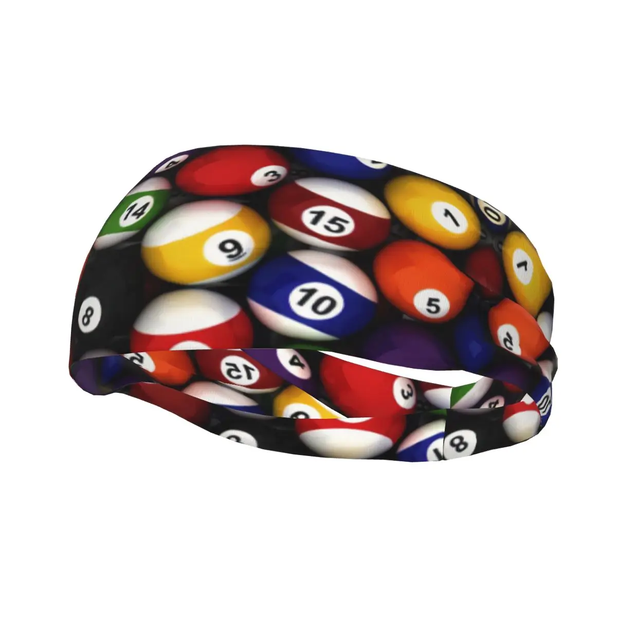 

Эластичная повязка для волос с принтом бильярдных шаров, повязка на голову для йоги, обруч для макияжа, повязка на голову