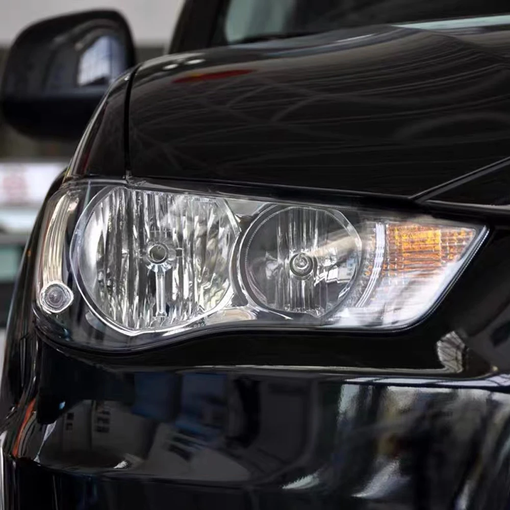 

For Mitsubishi Outlander 2010-2012 Car Front Headlight Shell Headlamps Transparent Glass Lampshade Lamp Headlight Cover Lens