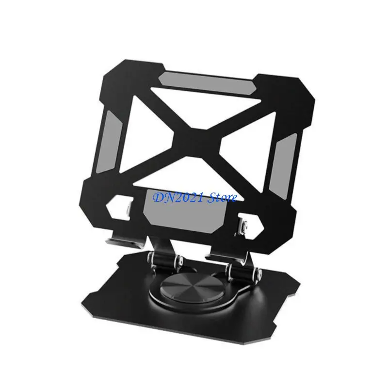

F3KE Aluminum Desk Holder with Full 360 Rotation and Stable Weight Support for Tablets