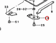 JUKI MOL-254 original 138-81255 movable knife B2424-210-000 fixed knife thread trimmer blade industrial sewing machine parts