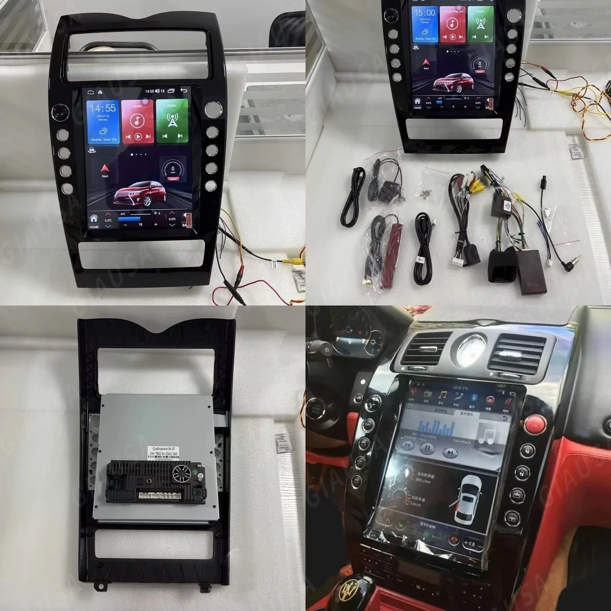 

Multimedia Android 13 Player For Maserati Quattroporte 2004 2005 2006 2007 2008 2009 2010 2011 2012 Carplay Radio GPS Head Unit