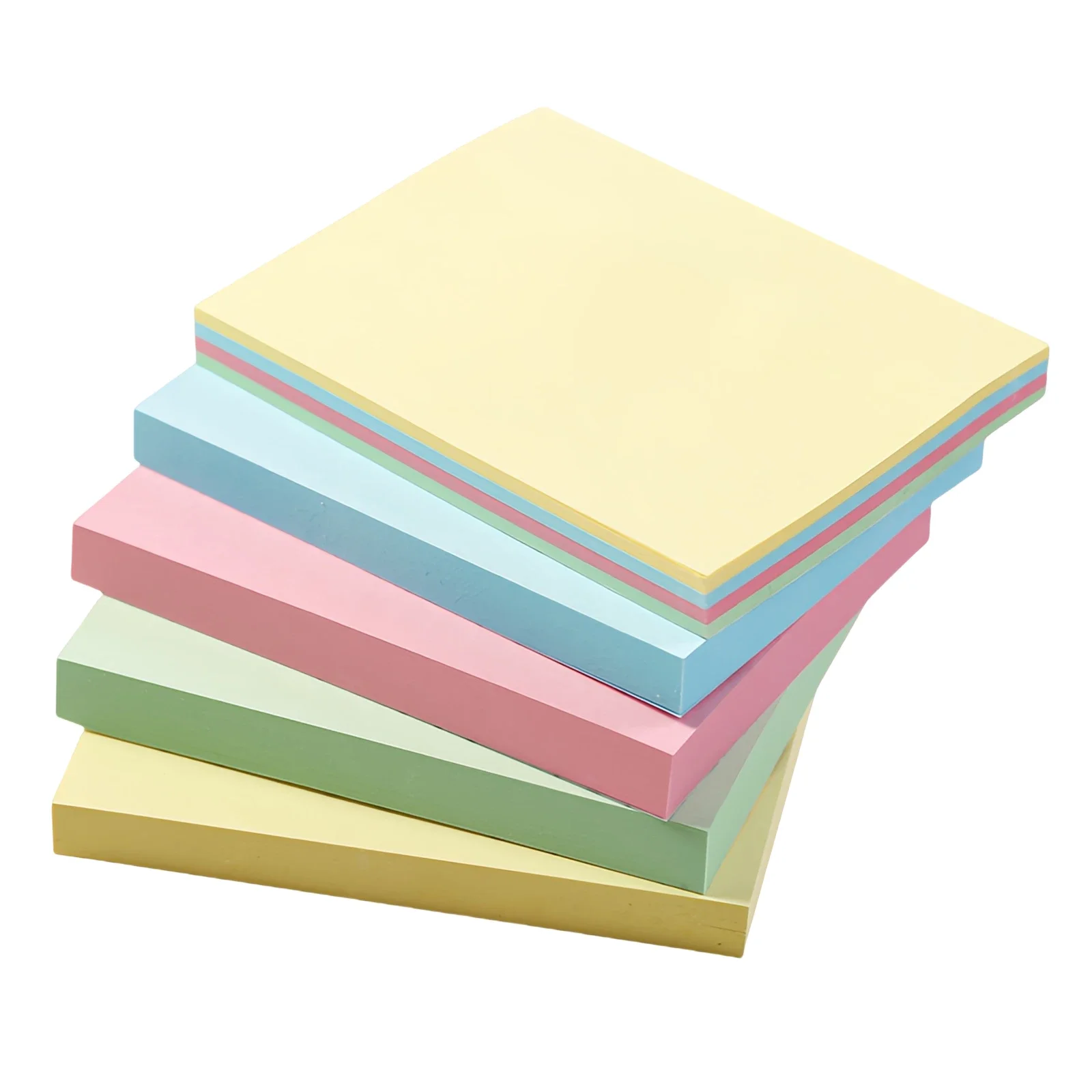 100 ورقة ملونة نشرتها مذكرة مثبت المفكرة ملاحظات منصات دفتر مدرسة مكتب القرطاسية يضعون ورقة ملصقات رسالة ملصق