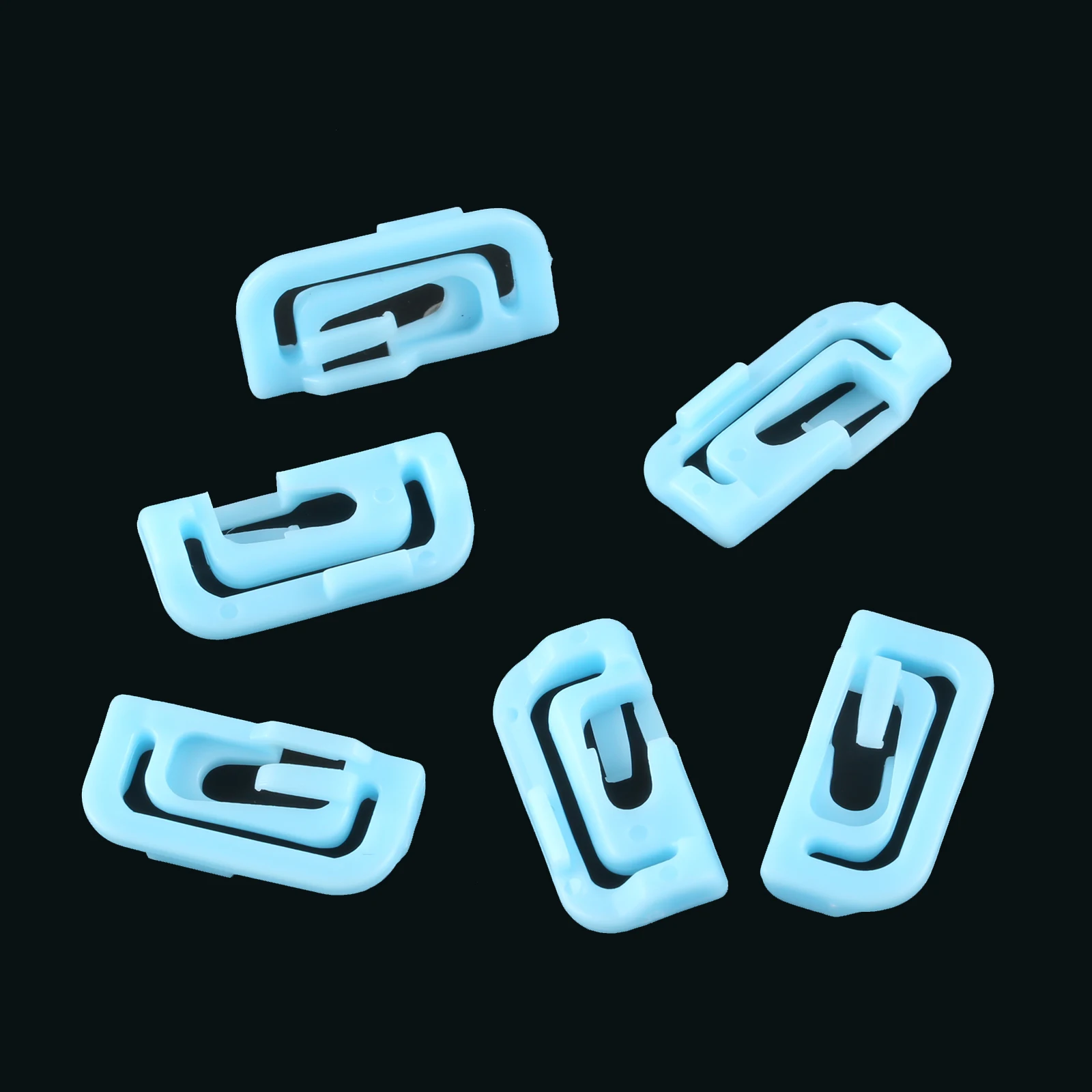 10Pcs Plastic Fastener Car Front Windshield Sealing Strip Staples Clips for Mitsubishi V31 V32 V33 Leopaard Interior Accessories