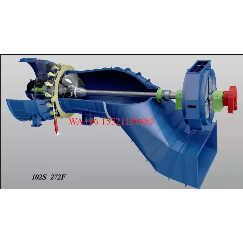 WMWMNU Bulb Type Turbine Tubular Generator for Domestic Hydro Electric Systems