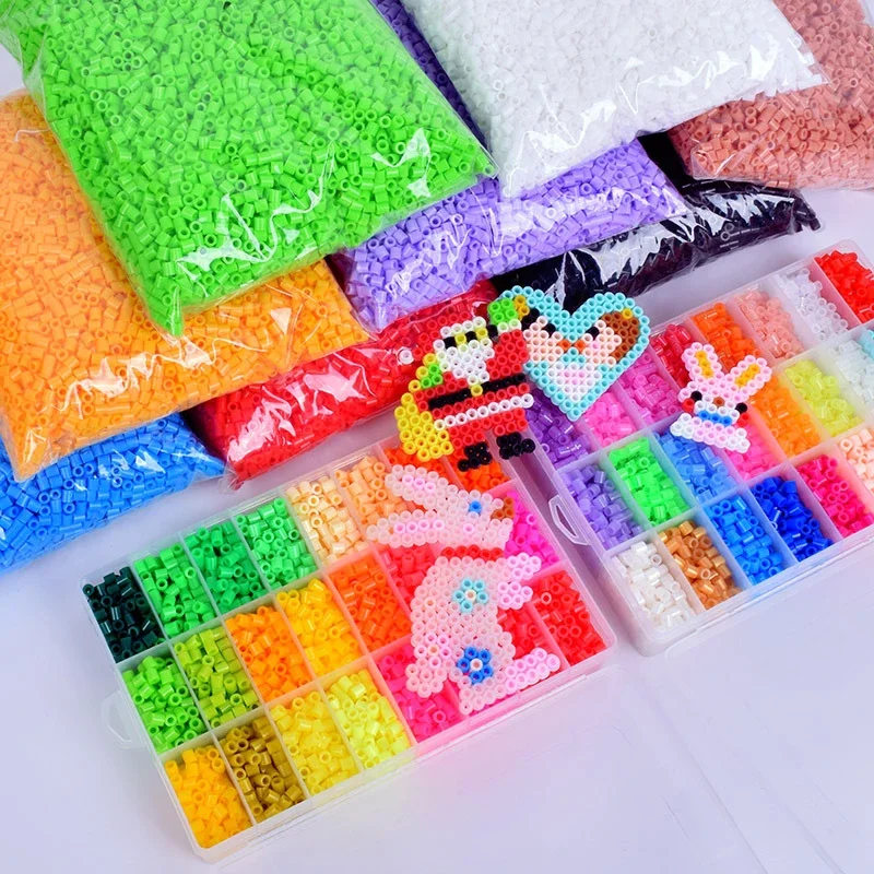 20colours/box Yantjouet 5mm Mini Beads Set 2000pcs DIY Hama Beads Iron Beads High Quality Gift