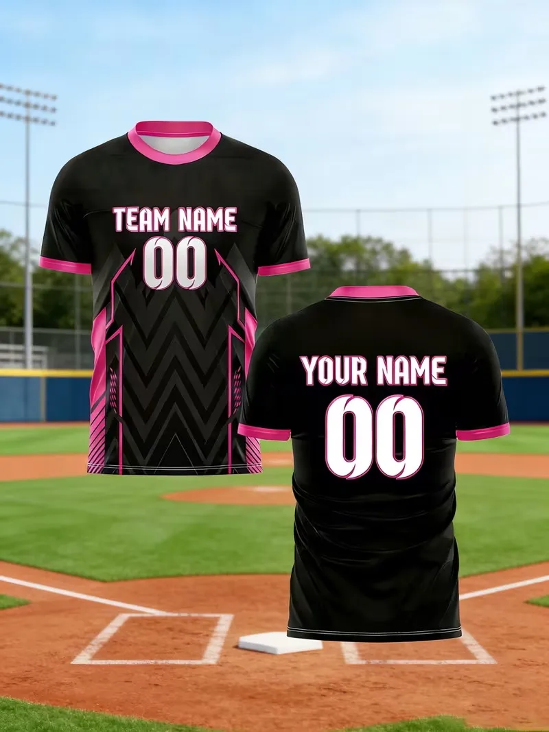 Benutzerdefinierter Name und Nummer, Herren-Fußballtrikot, personalisiertes, kurzärmliges, atmungsaktives, kurzärmliges Fußball-T-Shirt, Sportbekleidung