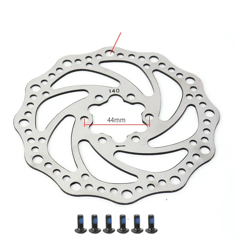 Fahrrad bremsscheibe 6 Zoll Scheiben bremse Fahrrad rotors cheibe 140mm/160mm/180mm/203mm g3/hs1/rt56 Rotor MTB Scheiben teile mit 6 Schrauben – Detail 3