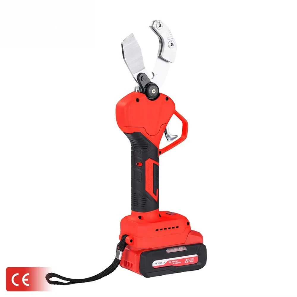 SX-G50 Cordless Water Pipe Shear With Lithium Battery Wireless Pipe Cutter Electric PVC Tube Pipe Scissors Hose Cutting