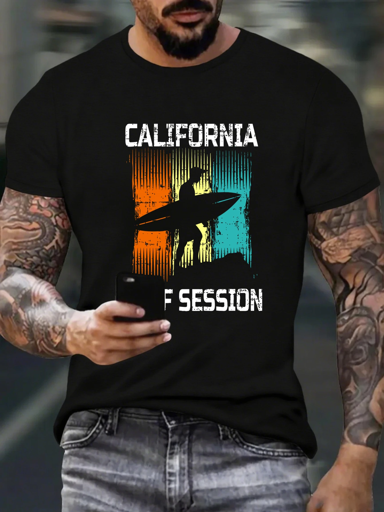 

Vintage Vintage Motorcycle Club Graphic T-Shirt for Men, Biker Gang Short Sleeve Tee, Biker Print Tops