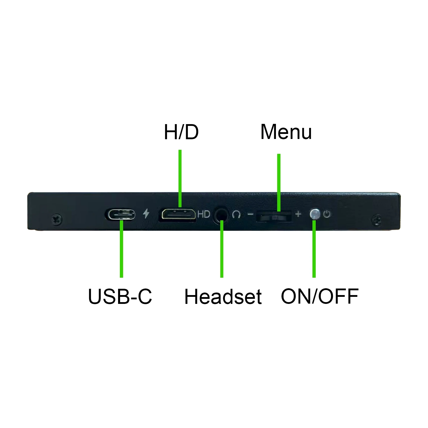 8inch 1280x800 VS080ZJ03T 5points Capacitive Touch IPS LCD Monitor,Support Mirror Display