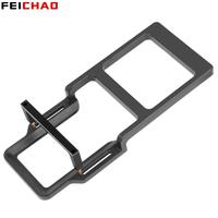 Handheld Gimbal Mount Action Camera Switch Adapter Splint Plastic Plate for DJI OM5 Zhiyun Feiyu Stabilizer Gopro Hero 10 9 8