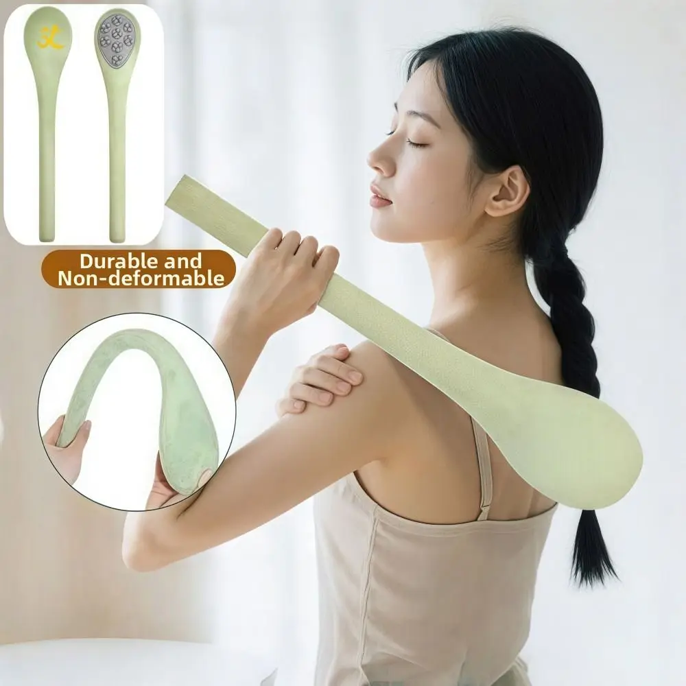 

Массажный молоток ручной работы с меридианом, облегчение боли, 48 см, палочка для нарезания меридиана с массажной головкой, нить для акупунктурных точек