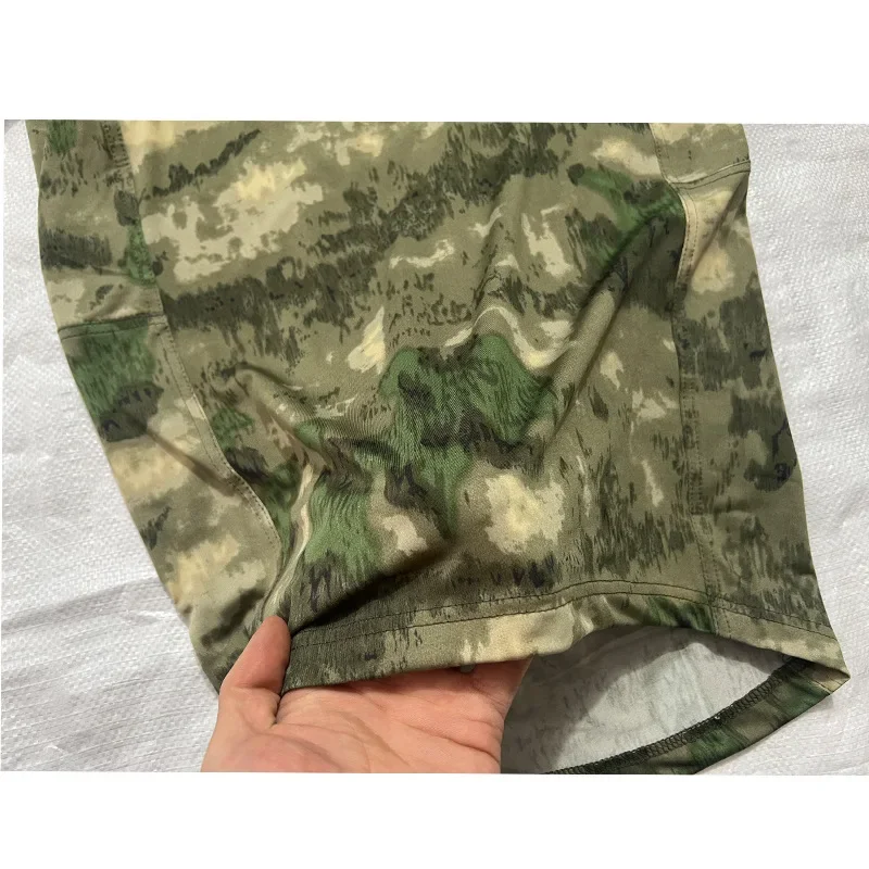 Outdoor Taktische Wander-T-Shirts für Herren, Kampf-Militär-Armee-CP-Tarnung, langärmelig, Jagd- und Klettershirt, Baumwolle, Sportkleidung – Detail 15