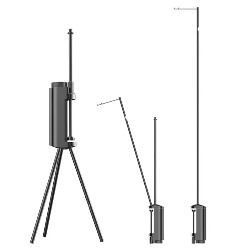 

Multi-functional camping light stand tripod aluminum alloy portable storage can be clamped multi-scene