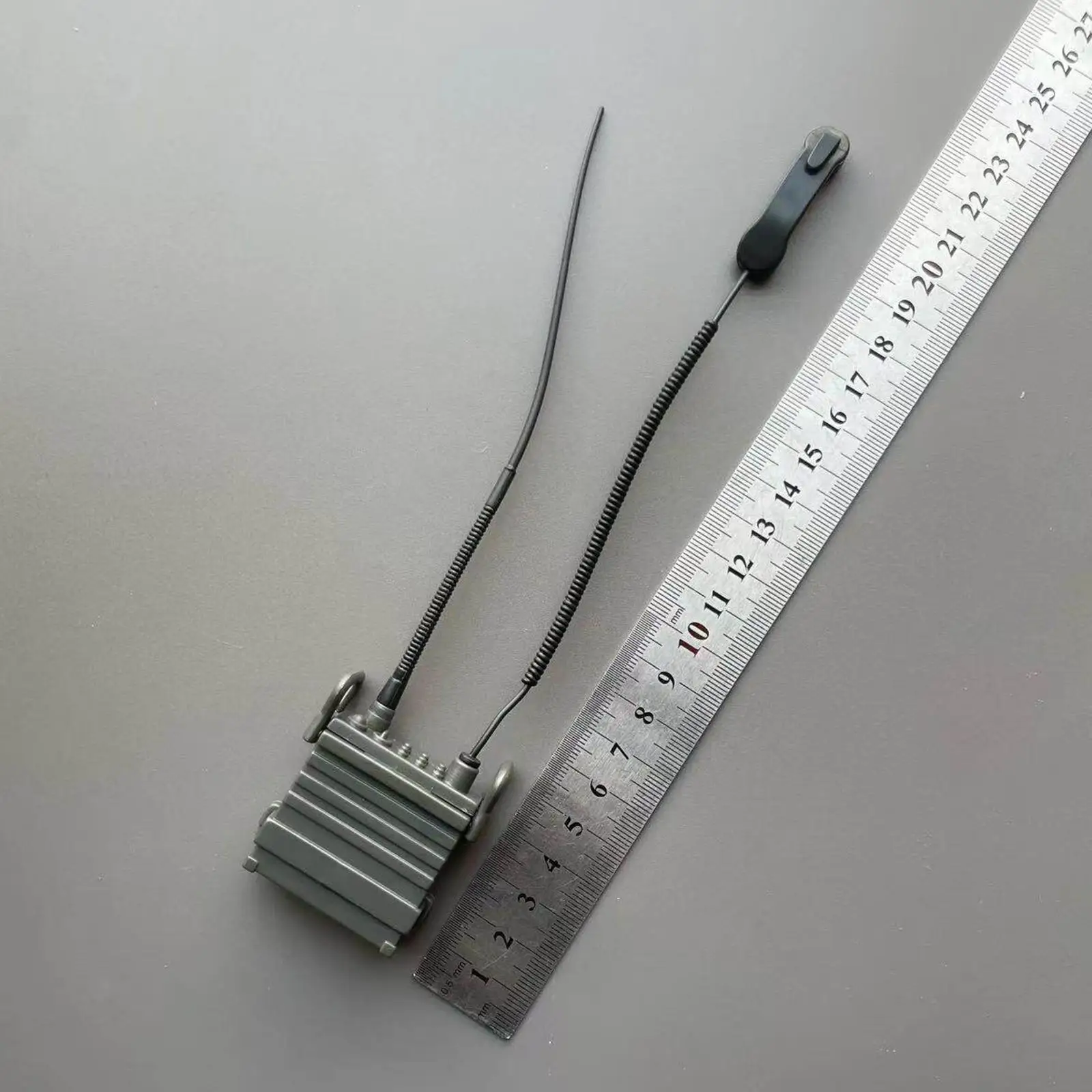 

Миниатюрный декоративный телефон-радиостанция (модель 1:6) для 12-дюймовых фигурок, аксессуар для диорамы, телефон для общения