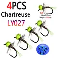 4 piezas Chartreuse 027