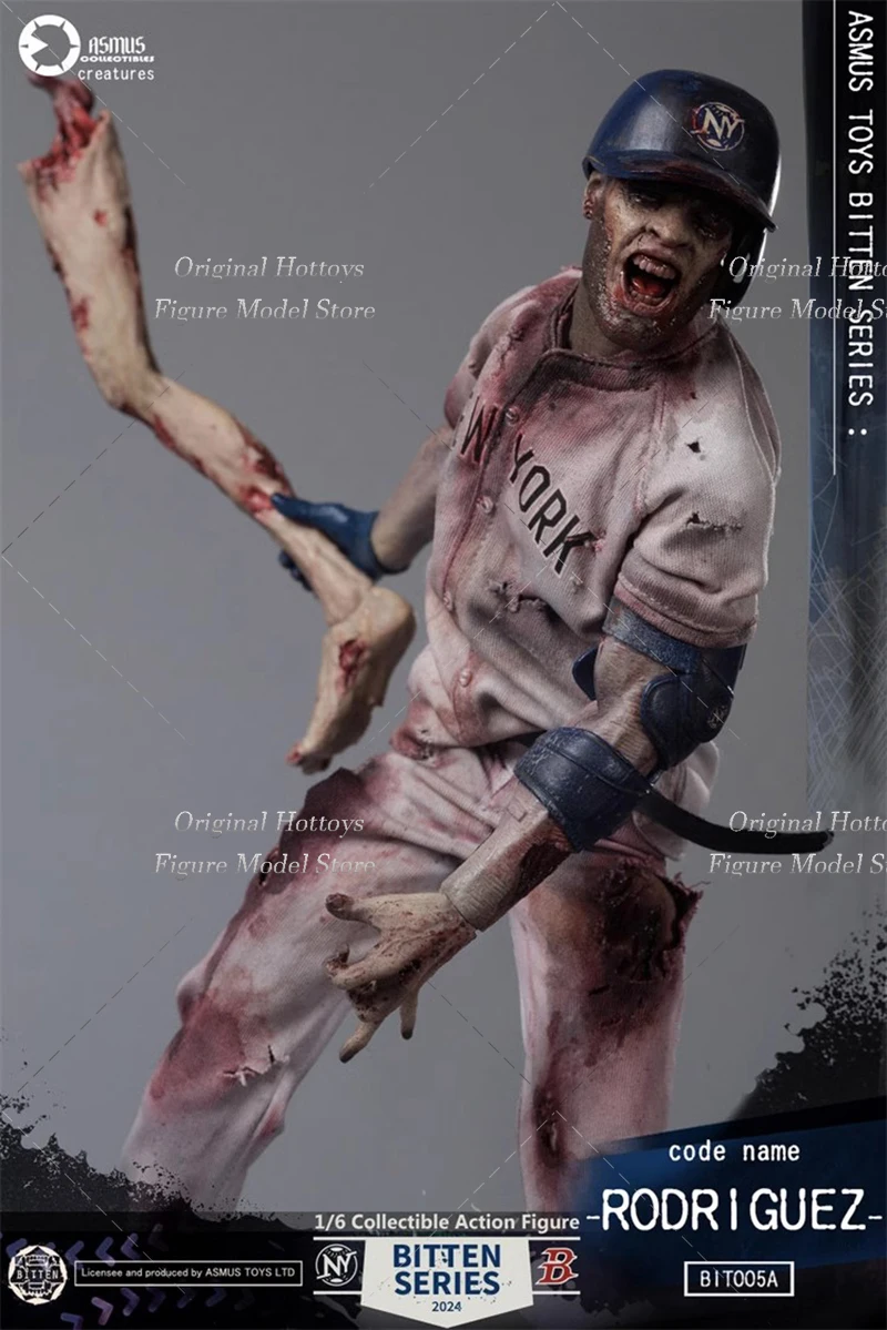 ASMUS TOYS BIT005A/BIT006A 1/6 Soldiers BITTEN Series Zombie Rodriguez/RAMIREZ Full Set 12-inches Action Figure Doll Collection