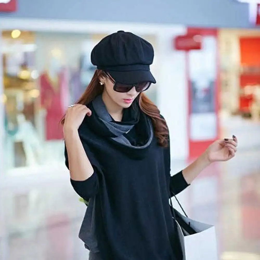 Berretti da donna all'aperto Newsboy Gatsby Cap Ottagonale Baker Berretto con visiera Cappello da guida Cappelli per protezione solare femminile Berretto da tour per pittore di moda