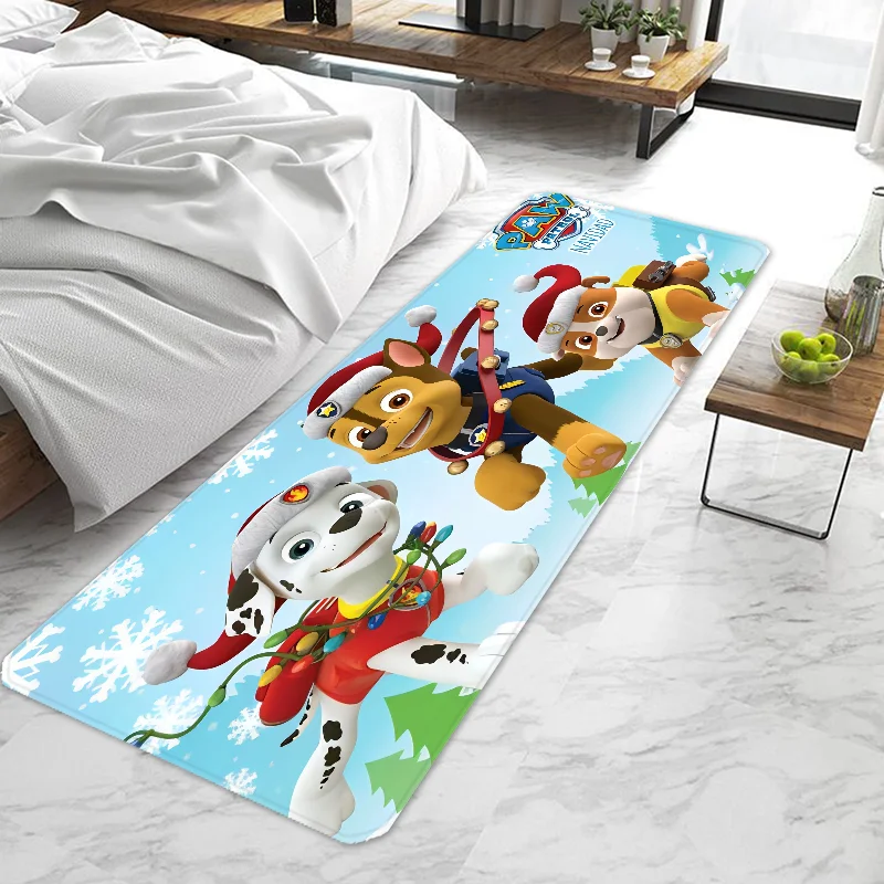 Brave Cartoon Dog Door Mat Entrance Non-slip Washable Kitchen Carpet Living Room Hallway P-PatrolS Rugs Bathroom P-PAWS Bath