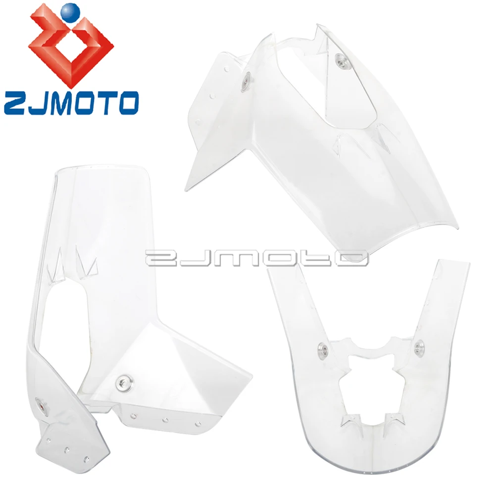 Motocross Headlight Fairing Windshield Enduro Dirt Bike Front Windscreen For 450 Rally Replica Enduro 690 790 890 EXC 500 701 FE