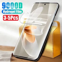 3-5Pcs Hydrogel Film For Huawei Honor 100 90 80 70 60 Pro Screen Protector Protection Honor 50 Not Glass