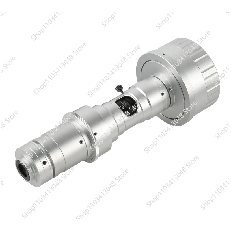 Adjustable 25x~150x 50x~300x Zoom 3D Stereo C-Mount Monocular Lens Industrial  Detect Video Digital Microscope