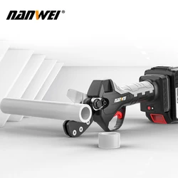 NANWEI lithium water pipe scissors pipe cutter PVC cutting knife electric hot melt pipe