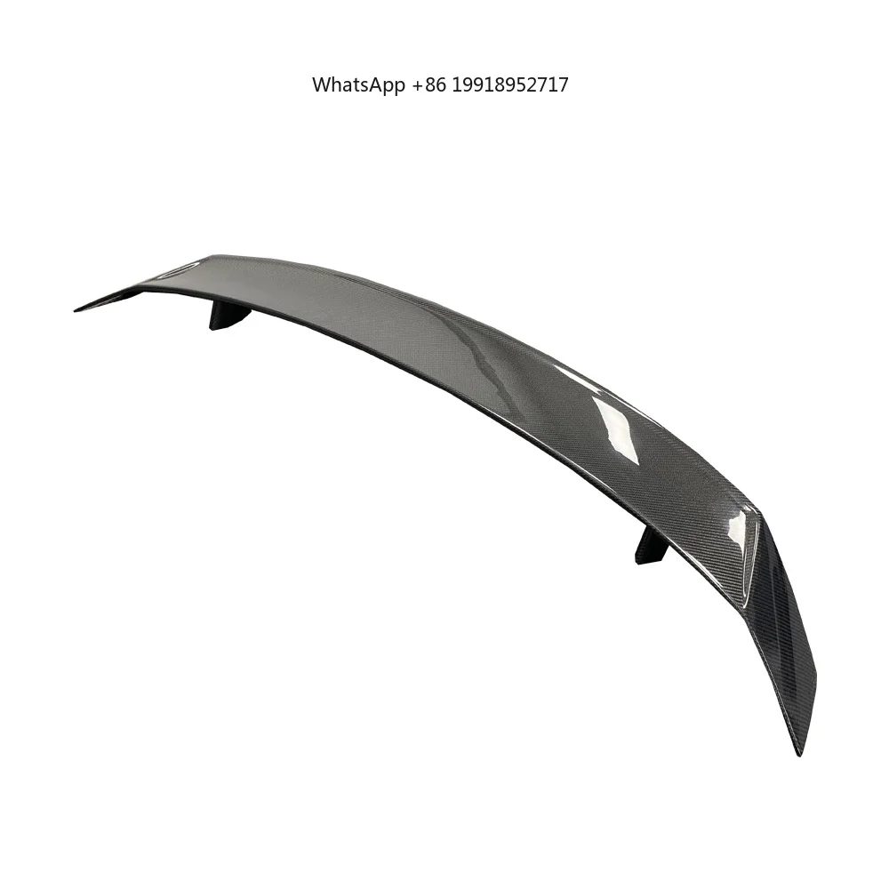

Hot Sale Carbon Fiber Body Kit Rear Spoiler Rear Wing Trunk Boot Lip Spoiler Wing Tail Wing Carbon Fiber Front for R8 JJ93