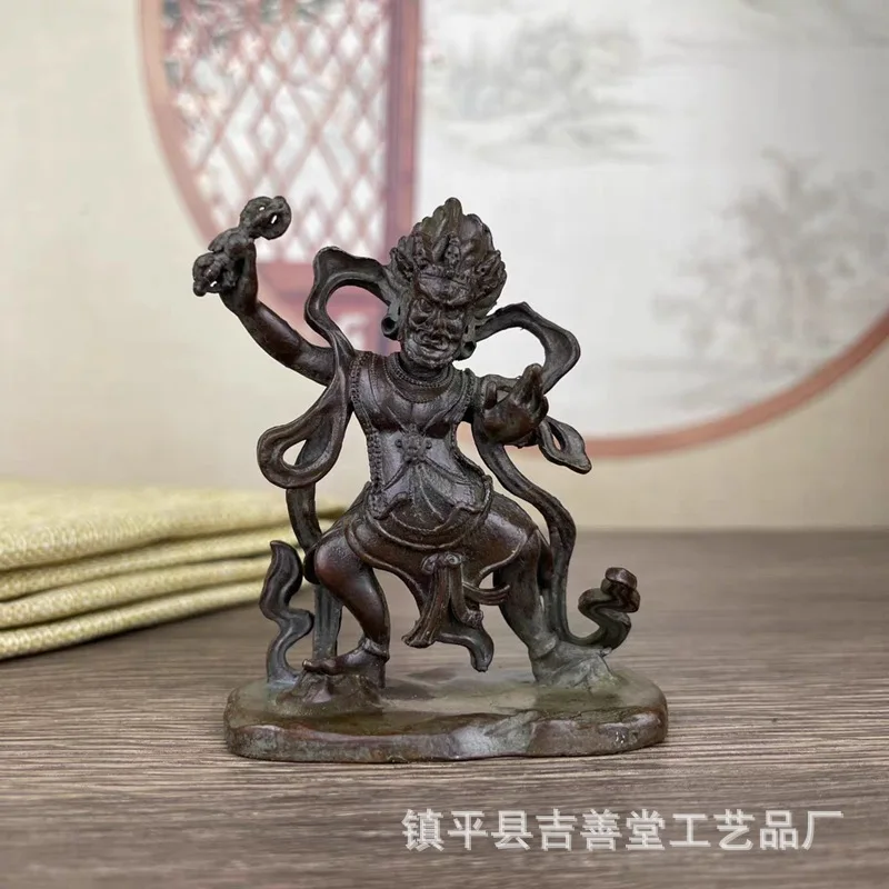 Style Vajra Buddha Figurine Tibetan Home Decoration Craft Worship Ornament