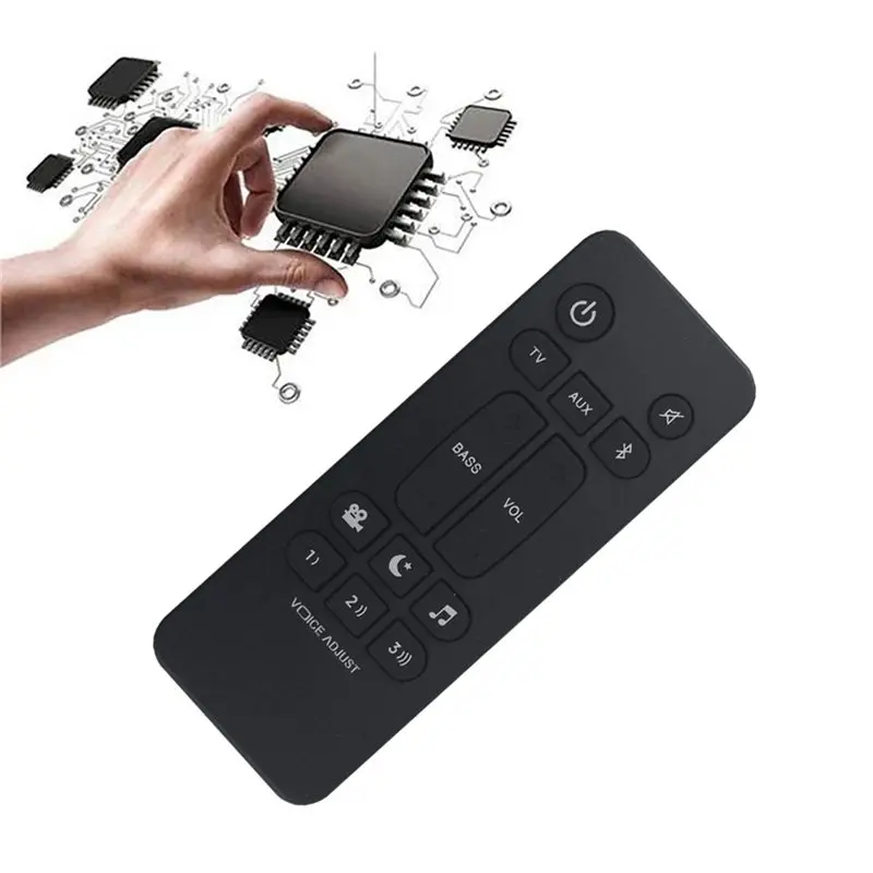 B03B-For POLK S1 S2 S3 S1/Signa S2/Signa S3/Signa S4 Ultra-Slim Soundbar Compatible Remote Control Replacement RE6214-1 RE62141