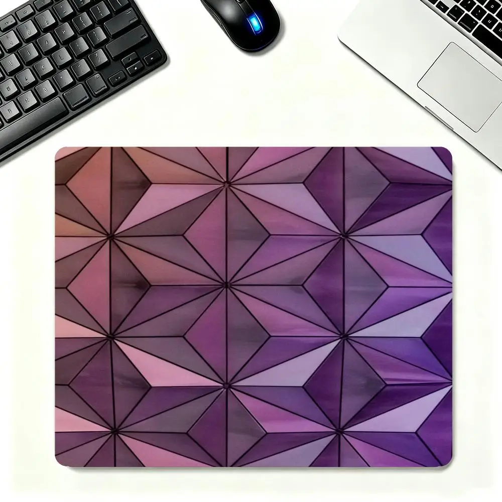 Black white double diamond repeating geometry playmat minimalist nordic symmetrical pattern desk mat